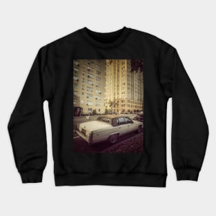 Cadillac in Manhattan, New York City Crewneck Sweatshirt